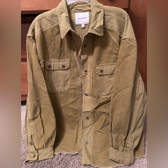 Thread and Supply Corduroy Shacket - Picture 1 of 6